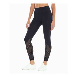 Marika 25'' Black Chevron-Mesh Melanie Leggings